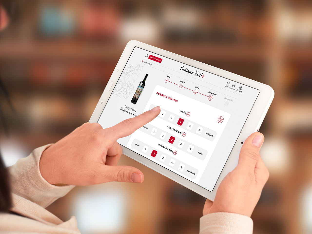 Rewine Smart - esperienza degustazione interattiva