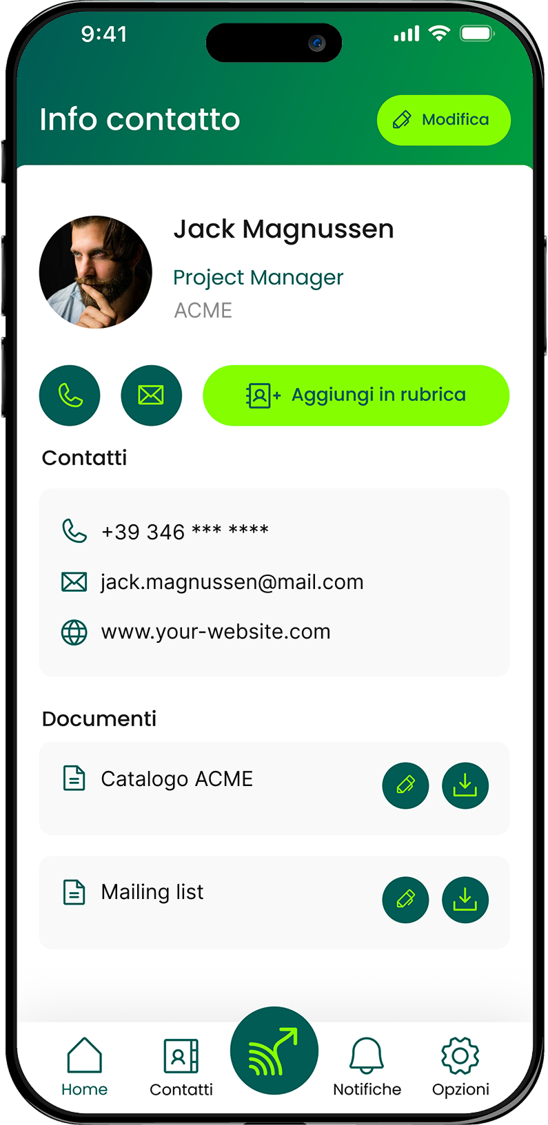 App Tapply su iPhone